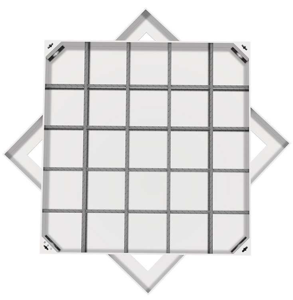 翰林镇不锈钢方井展示